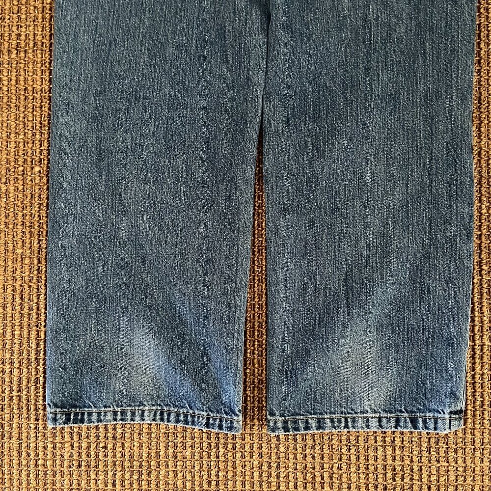 Orvis Men's Blue Denim Jeans - Classic Straight Fit 34x30 - Picture 4 of 5